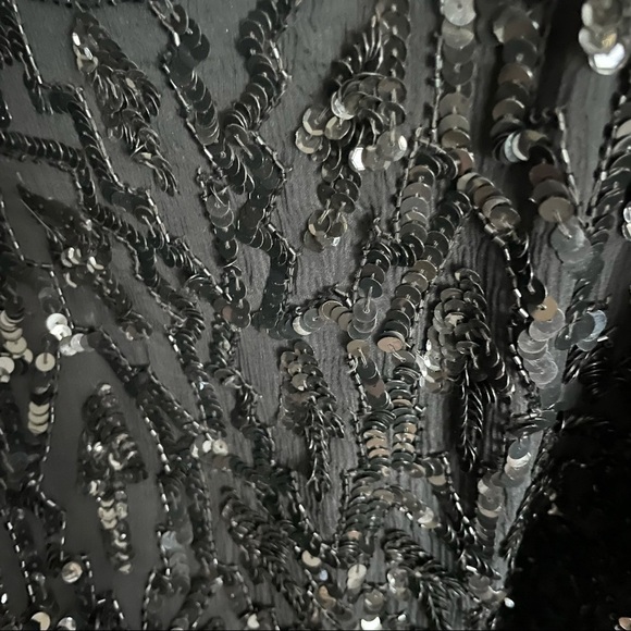 Vintage evening elegance sequin dress - Picture 3 of 4